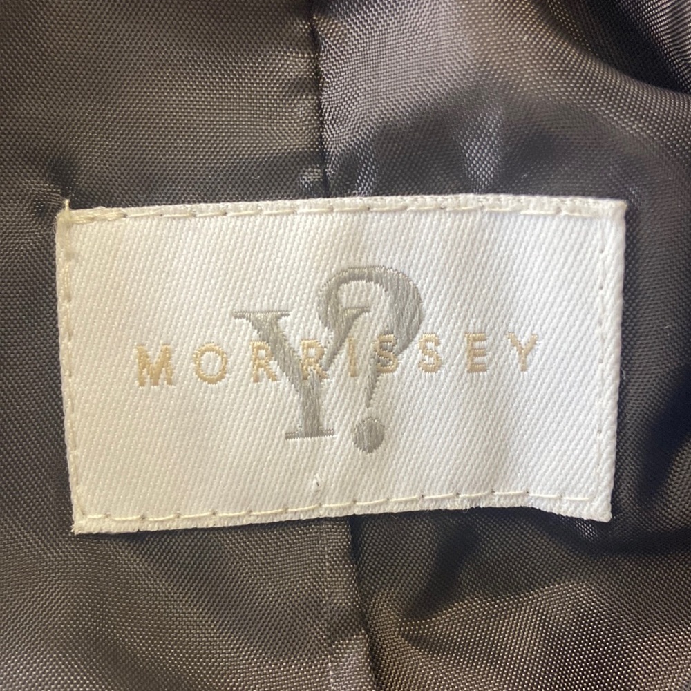 Blazer Belted Patterned Cropped Jacket Size 2 - image 2